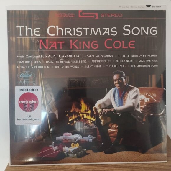 Nat King Cole - The Christmas Song LP  Vinyl - Picture 2 of 3